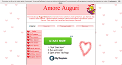 Desktop Screenshot of amoreauguri.it